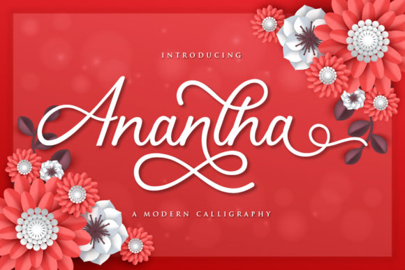 Anantha Handwritten Font for Elegant Brand Identity