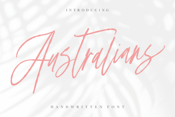 Australians Typeface Review for Handmade Branding