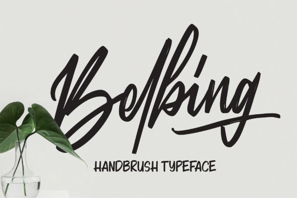 Belbing Script Handwritten Font Review for Makers