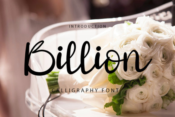 Billion Font Review: A Modern Handwritten Typeface for Elegant Branding