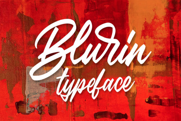 Blurin: The Script Handwritten Font for Modern Craft Brands