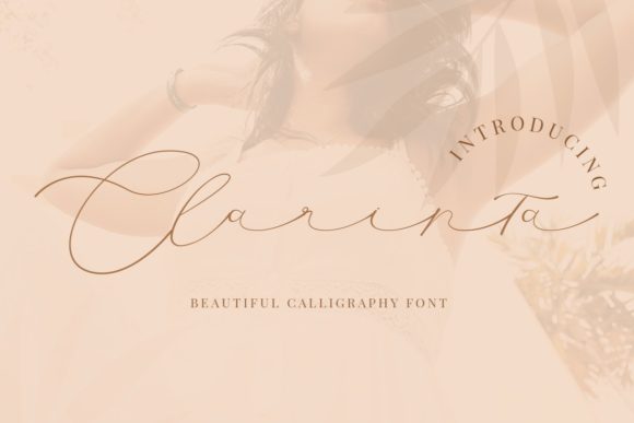 Clarinta: The Delicate Script Handwritten Font for Modern Branding