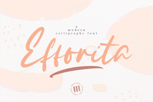 Efforita Script Handwritten Font for Modern Branding