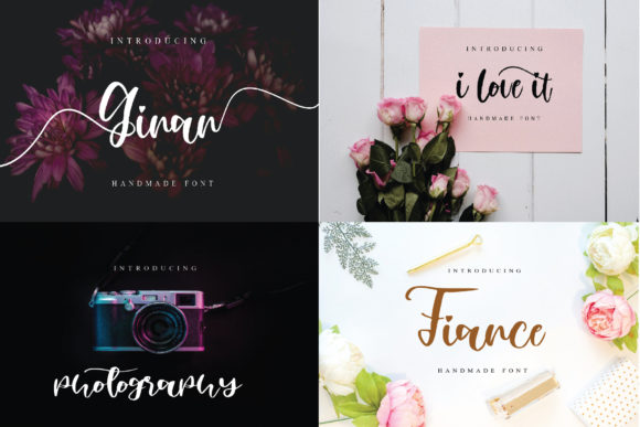 Ginan: The Delicate Handwritten Font for Elegant Branding