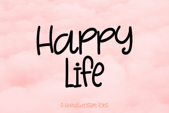 Happy Life Font: A Script Handwritten Choice for Modern Web Design