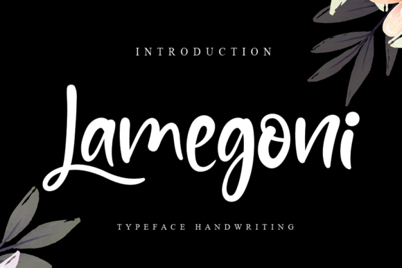 Lamegoni Script Handwritten Font for Brand Identity