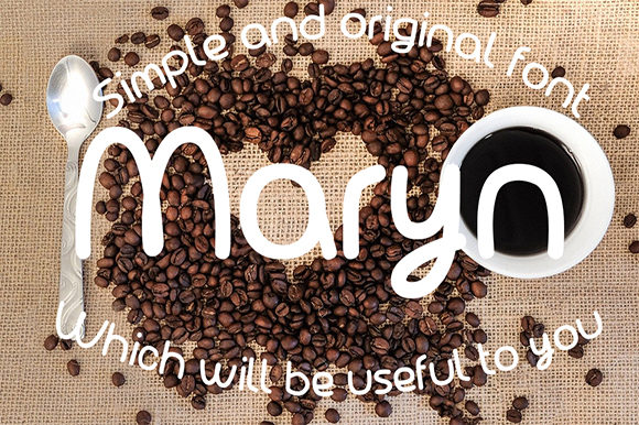 Maryn: A Sweet Script Handwritten Font for Crafters and Designers
