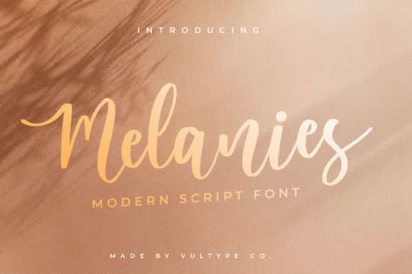 Melanies: A Flowing Handwritten Font for Authentic Brand Storytelling