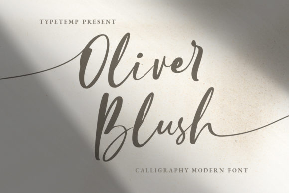 Oliver Blush: A Timeless Script Handwritten Font for Branding