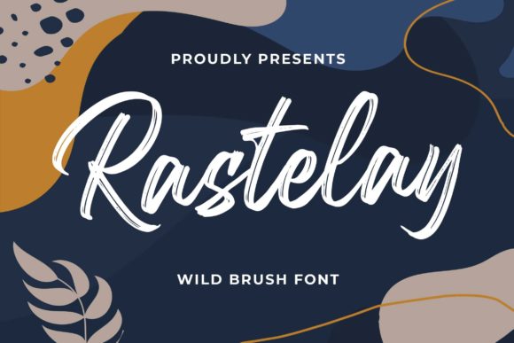 Rastelay Brush Handwritten Font for Digital Branding