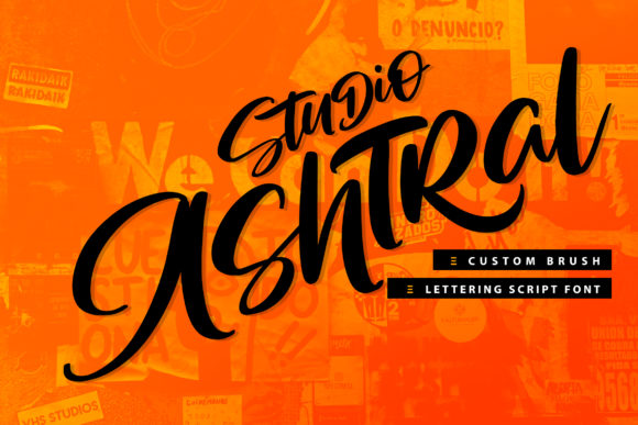 Studio Ashtral: A Timeless Script Handwritten Font for Modern Web Design